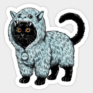 Yetti Kitty Sticker